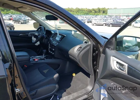 2019 Nissan Pathfinder Sv z USA, uszkodzony, nr VIN 5N1DR2MM4KC597313